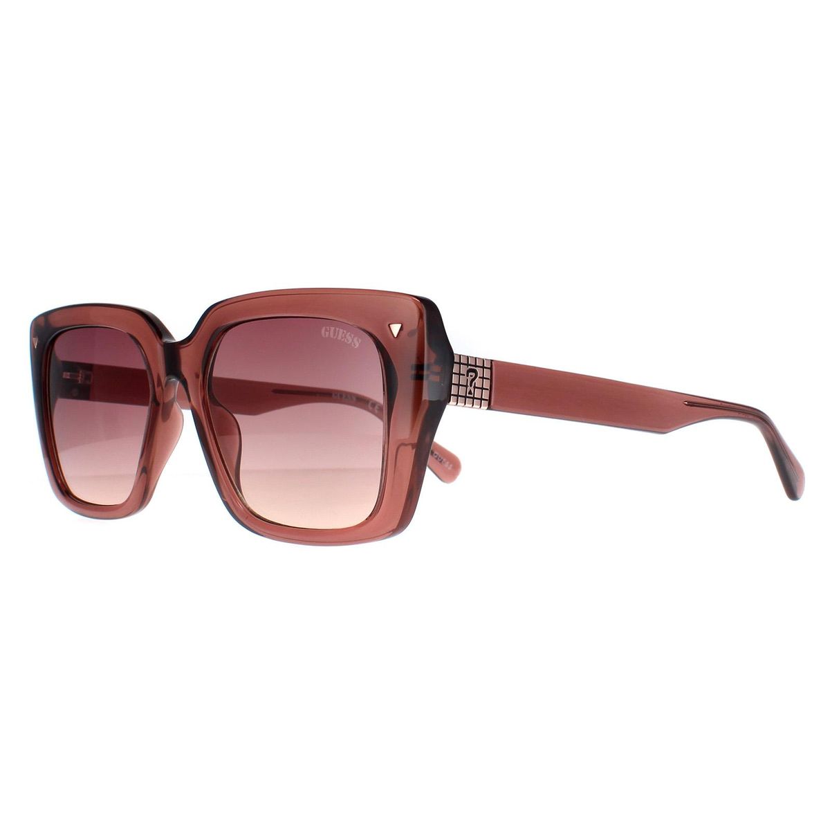 Schicke quadratische Sonnenbrille mit Farbverlauf