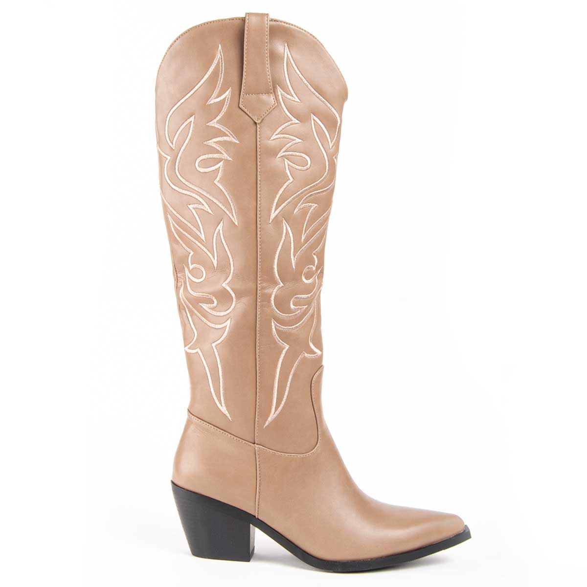 Bestickte Kniehohe Westernstiefel