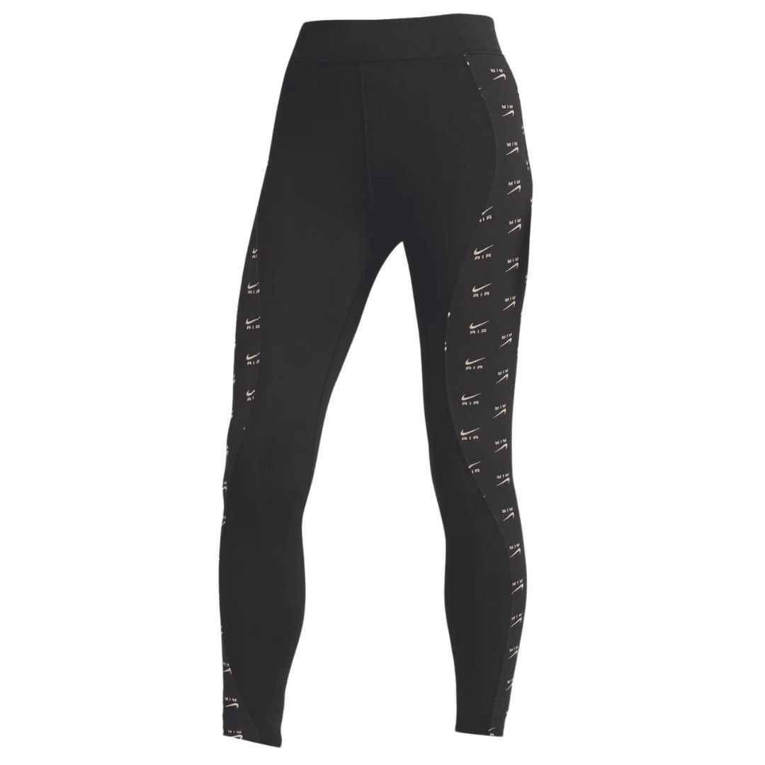 High-Waist Leggings mit Logo-Print