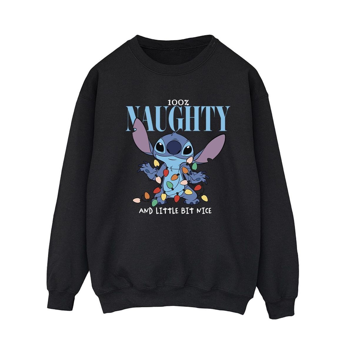 Festives Sweatshirt mit Grafik-Print