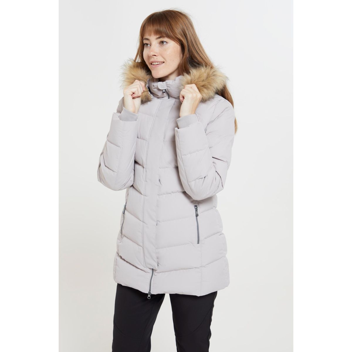Isla Lange Daunensteppjacke