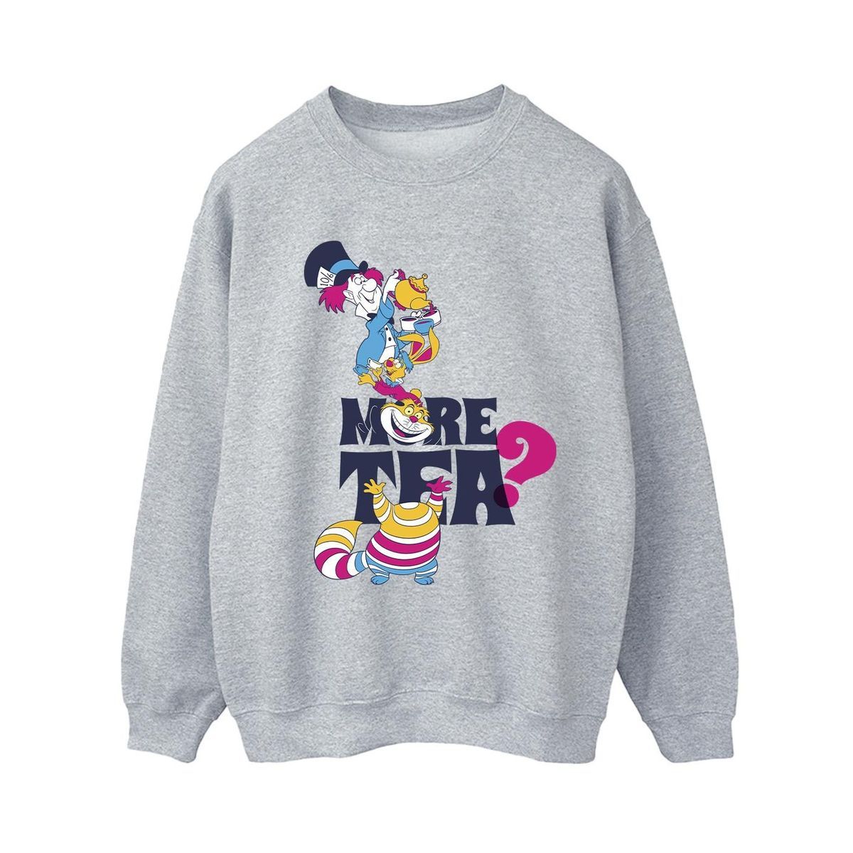 Wonderland Charakter Grafik-Sweatshirt