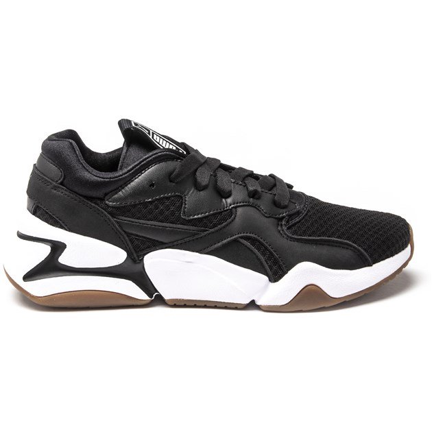 Retro-Chunky-Sneaker mit Plateausohle
