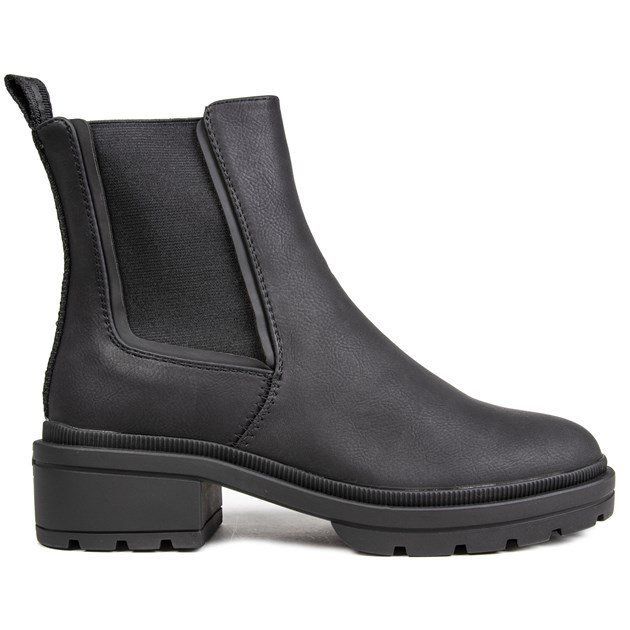 Robuste Chelsea-Boots mit Profilsohle