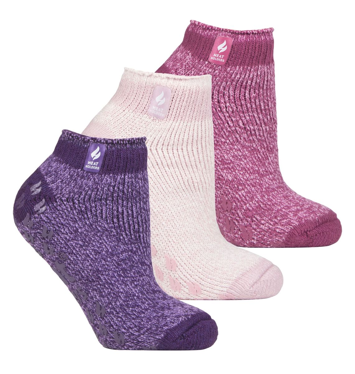 Warme Thermo-Kurzsocken mit Grippern