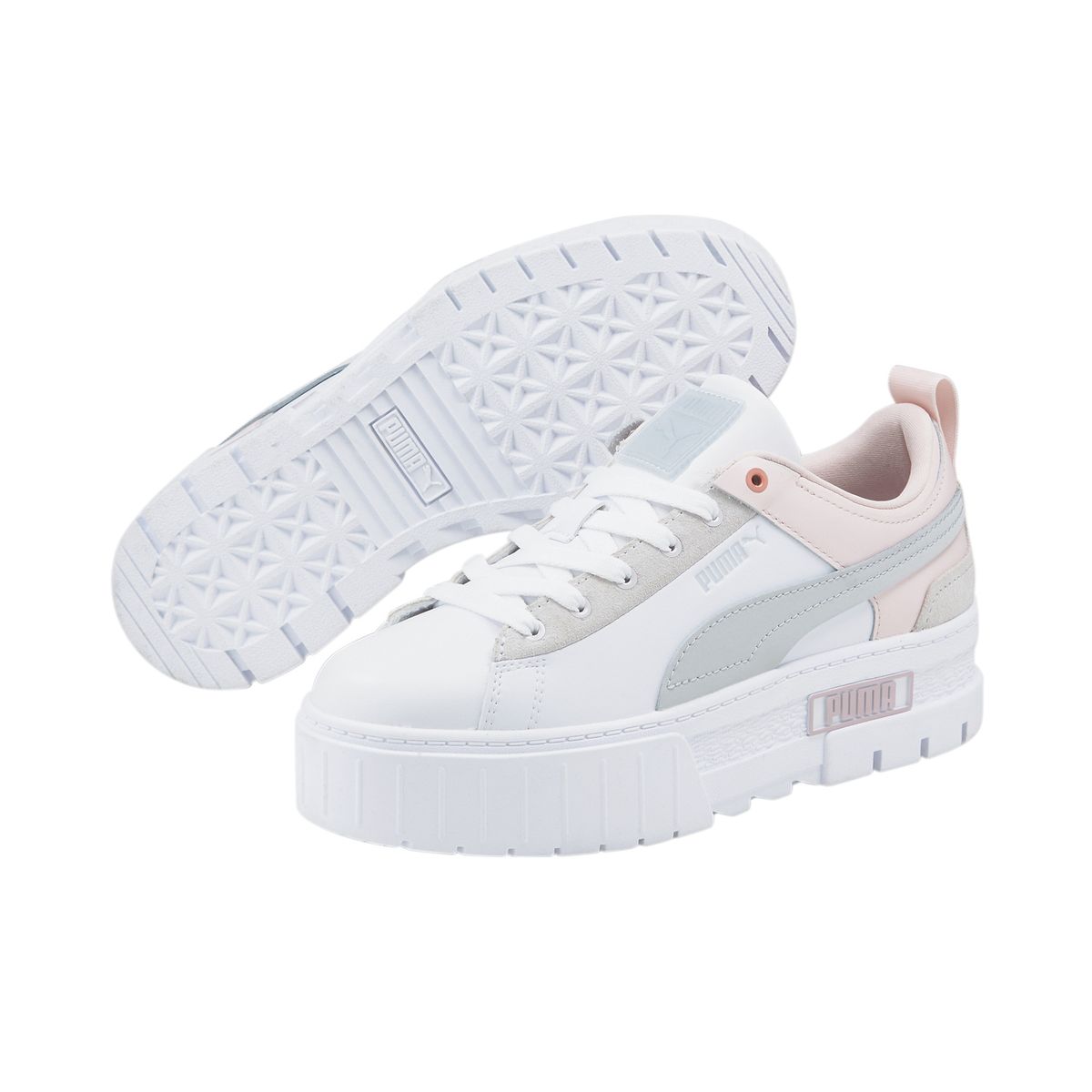 Chunky Plateau-Leder-Sneaker