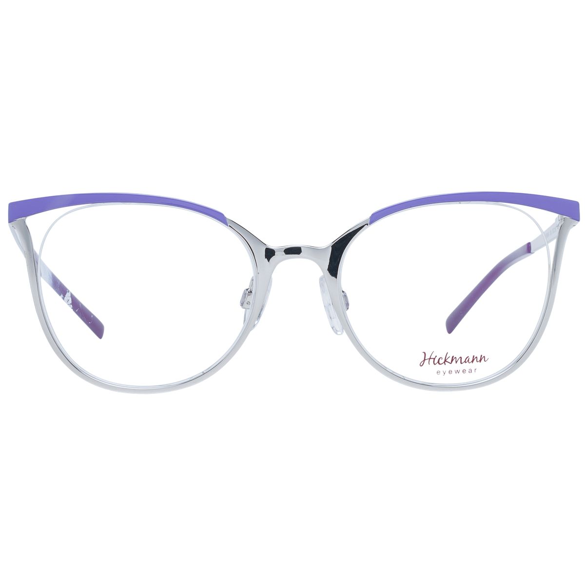 Moderne Cat-Eye Metall-Brillenfassung