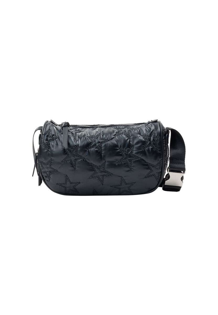 Wattierte Schultertasche mit Sternenmuster