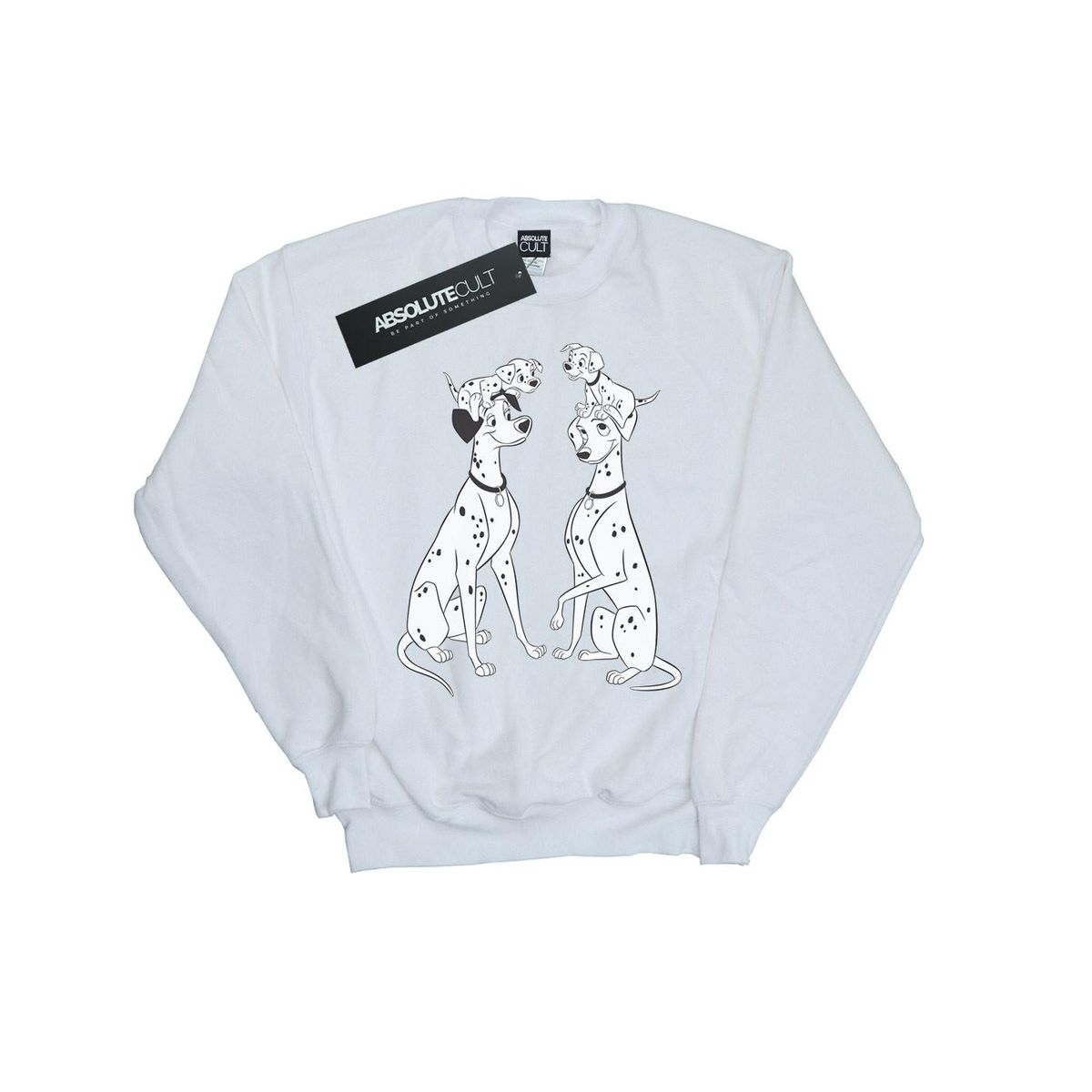 Sweatshirt mit 101 Dalmatiner Grafik