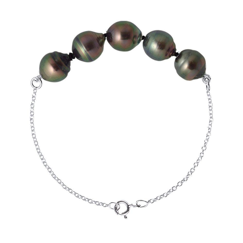 Armband mit Tahiti-Zuchtperlen