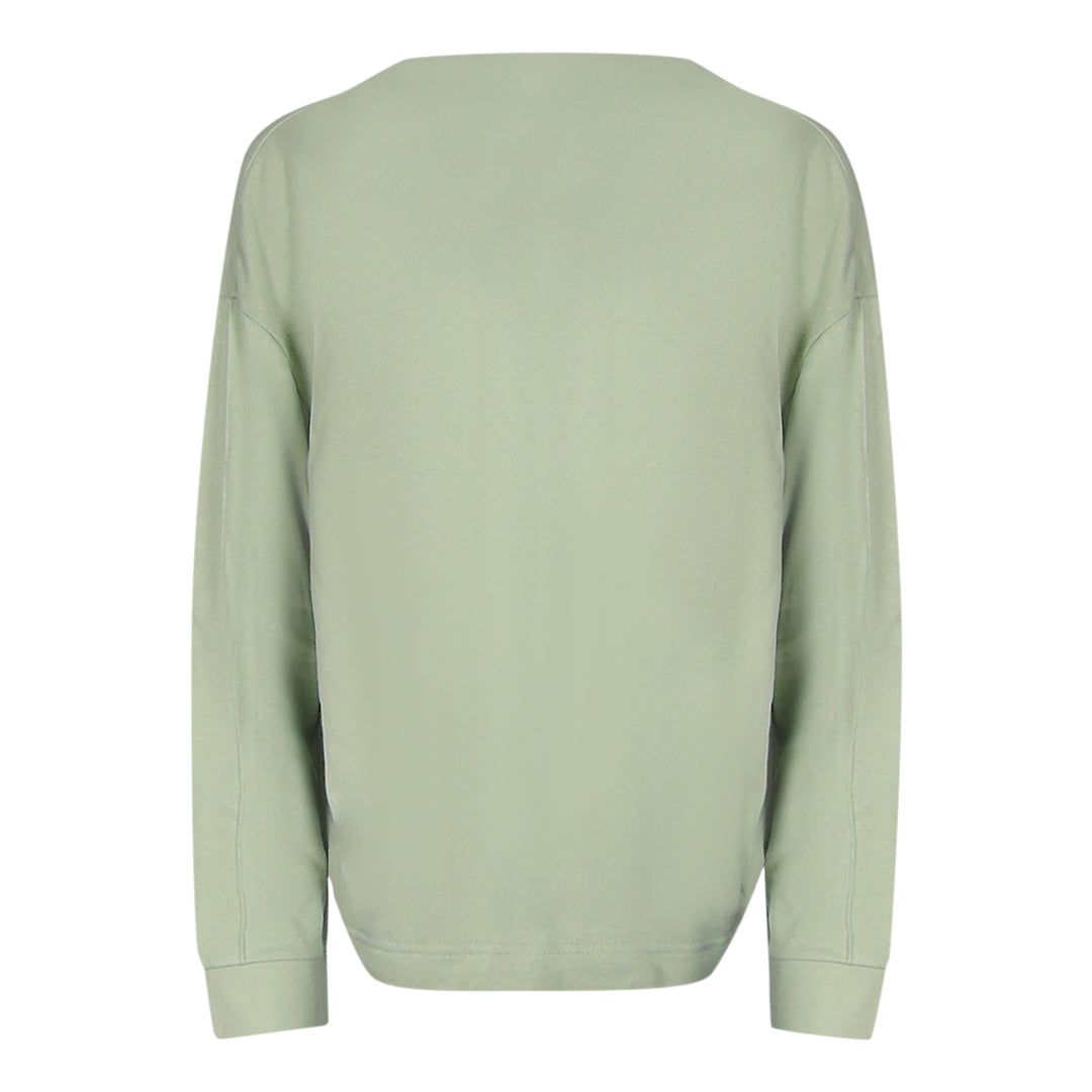 Lockeres Sweatshirt mit Kordelzug