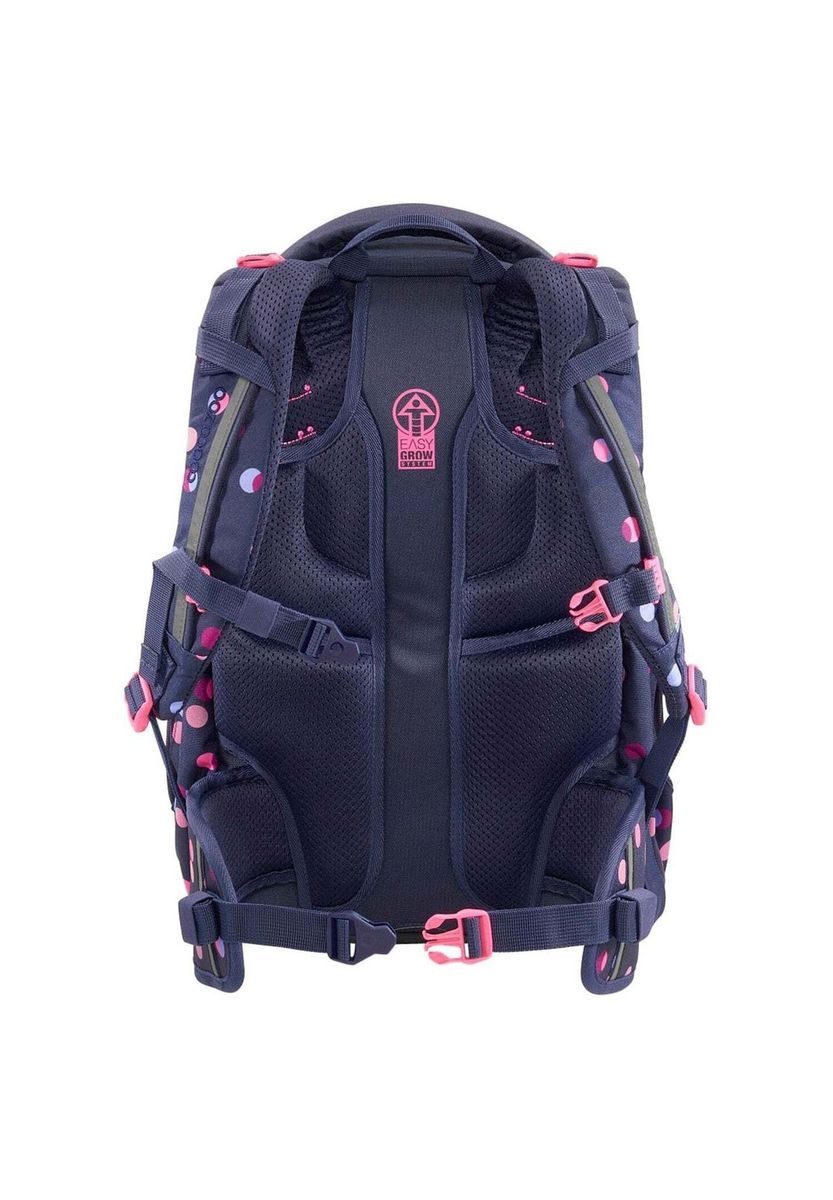 Ergonomischer Rucksack mit Reflektor-Punkten