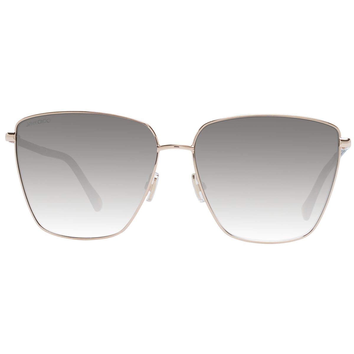 Übergroße Trapez-Sonnenbrille mit Farbverlauf