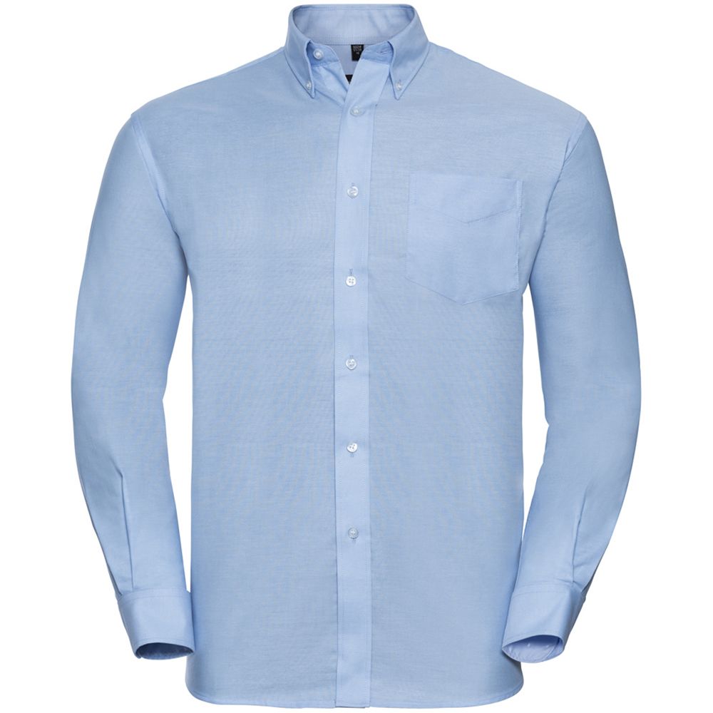 Zeitlose Langarm-Oxfordbluse