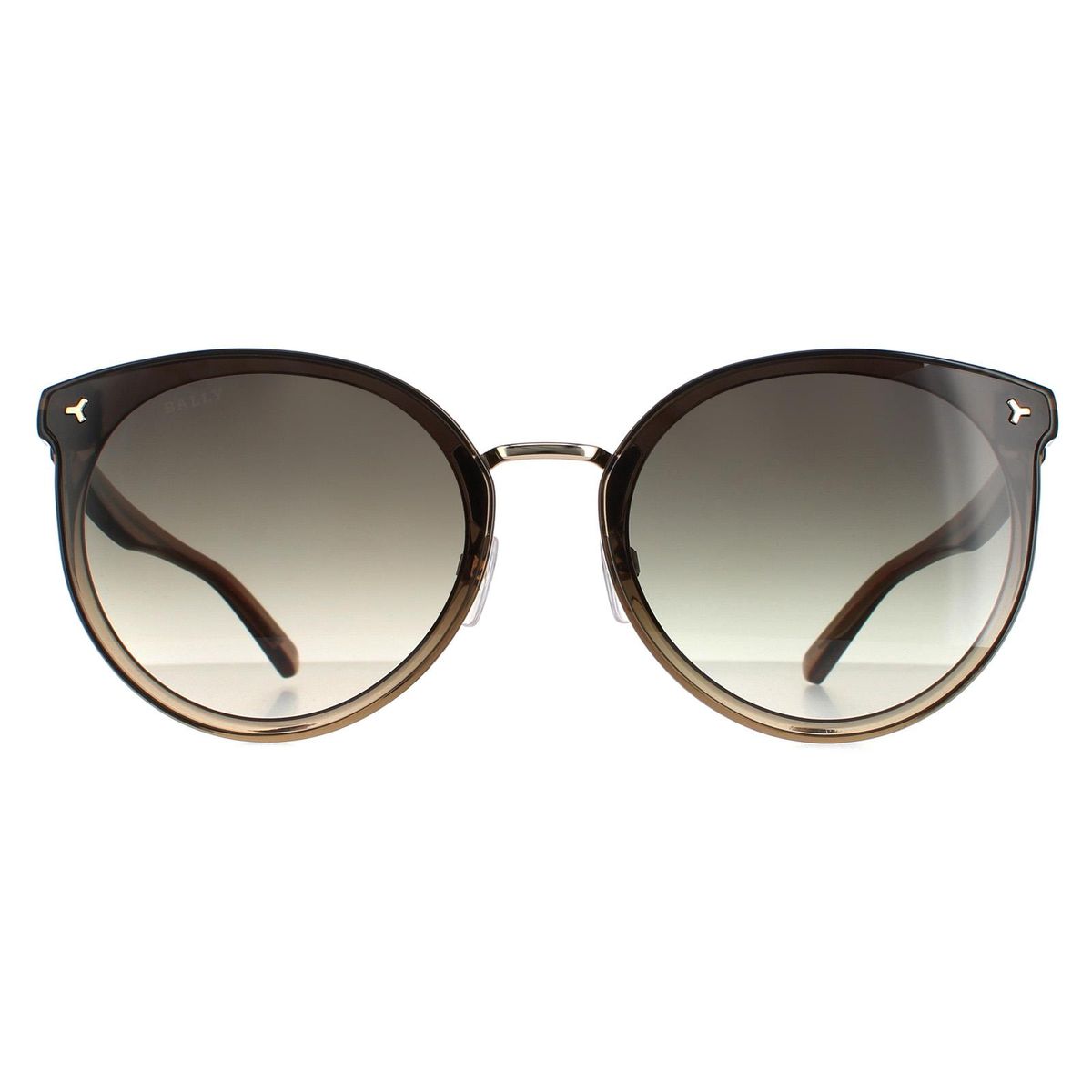 Elegante Cat-Eye-Sonnenbrille mit Farbverlauf