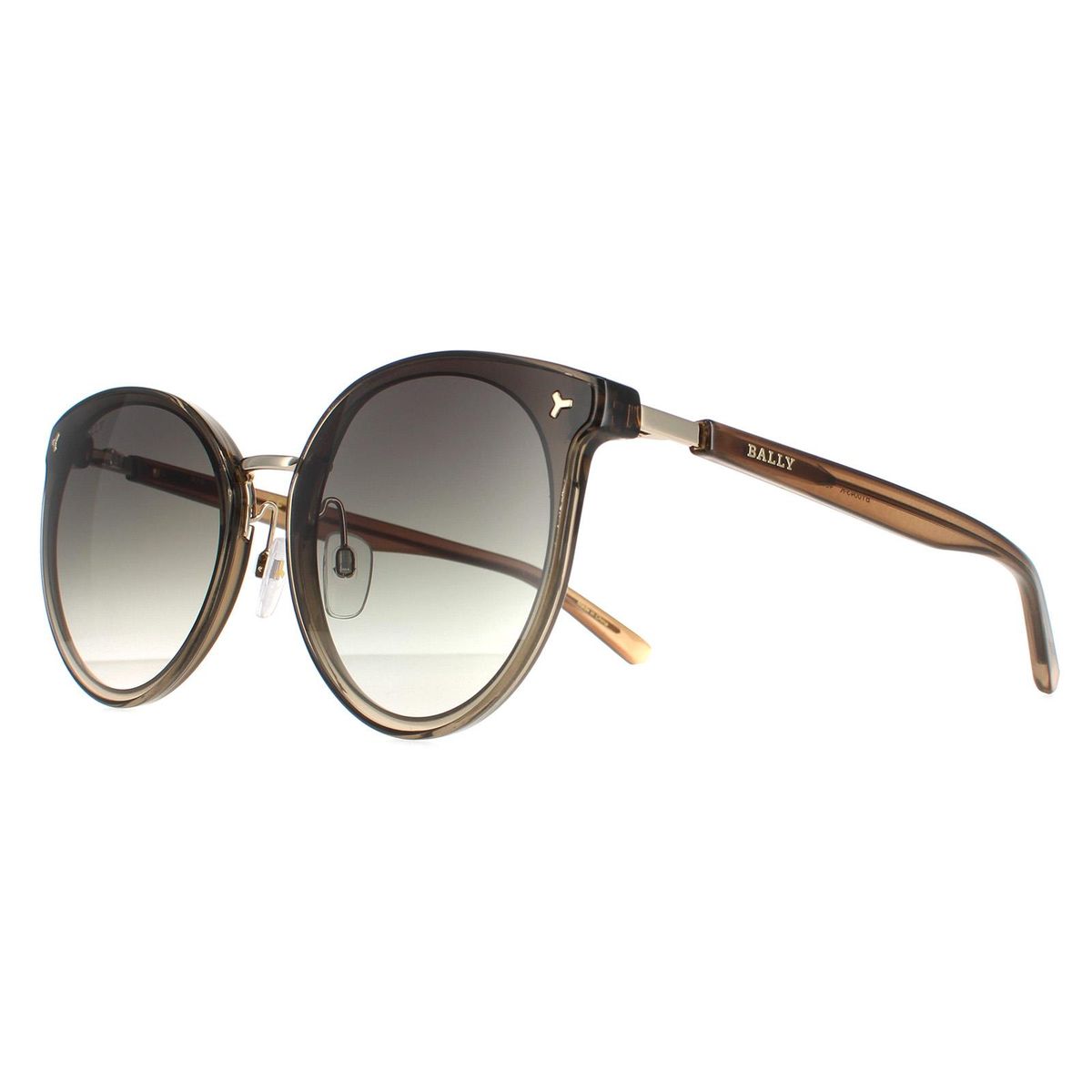 Elegante Cat-Eye-Sonnenbrille mit Farbverlauf