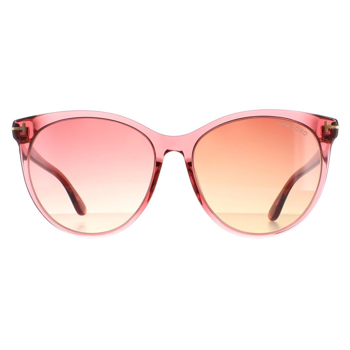 Transparente runde Maxim Sonnenbrille