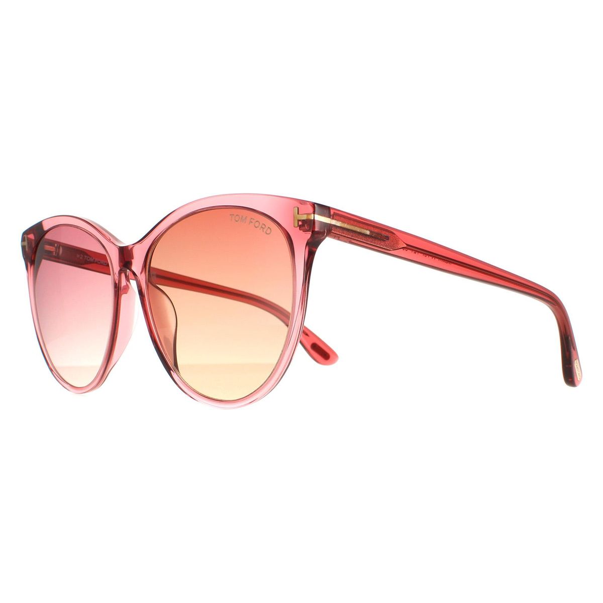 Transparente runde Maxim Sonnenbrille