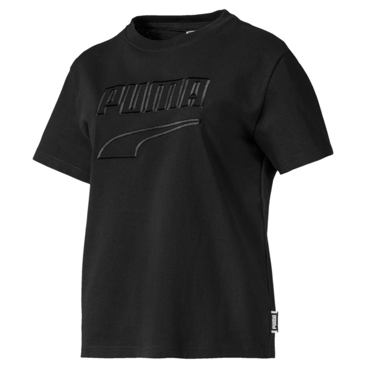T-Shirt mit geprägtem Logo