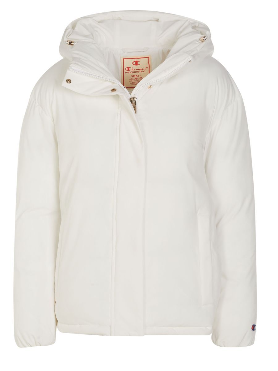 Gesteppte Pufferjacke mit Kapuze