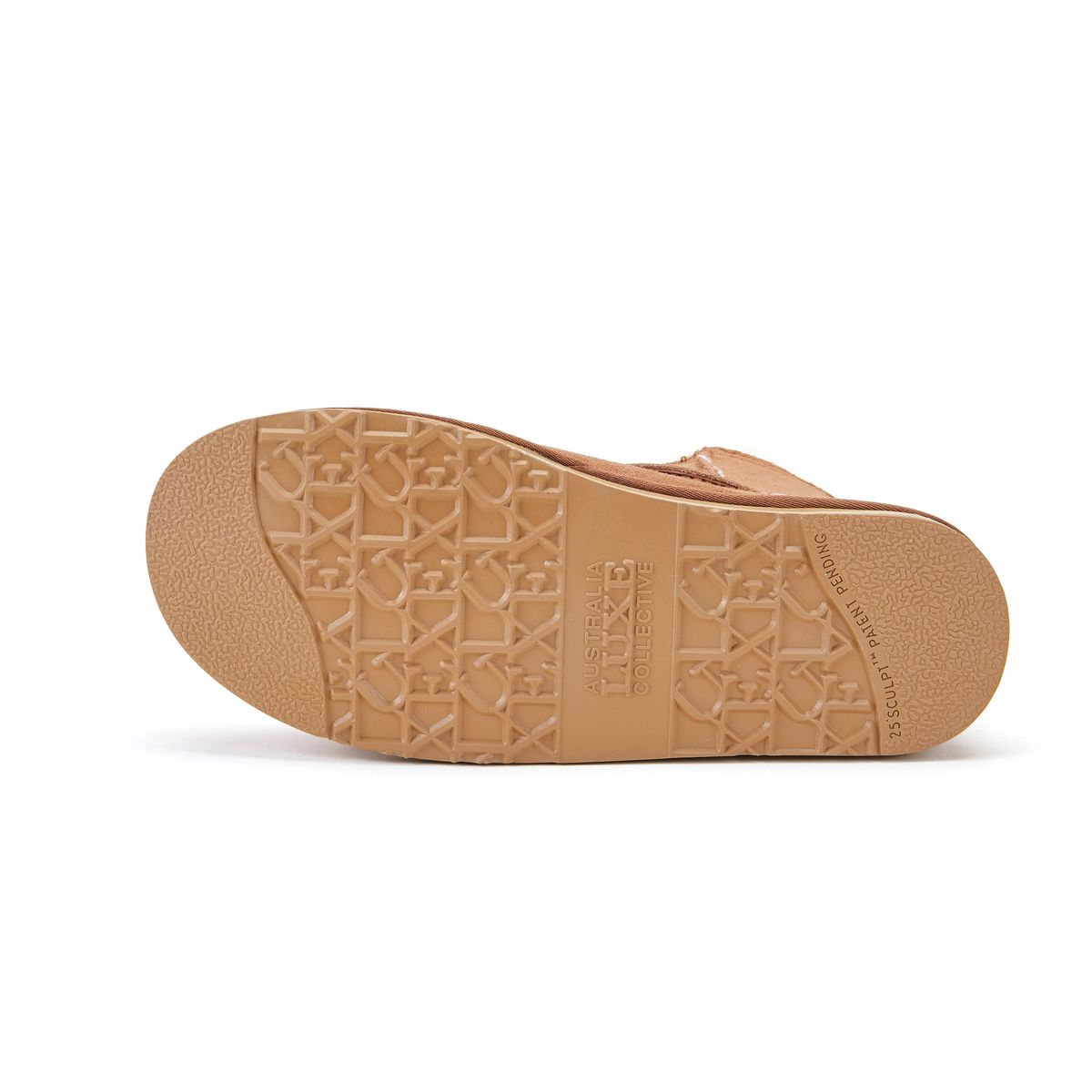 Lammfell-Stiefeletten mit doppelten Schnallen