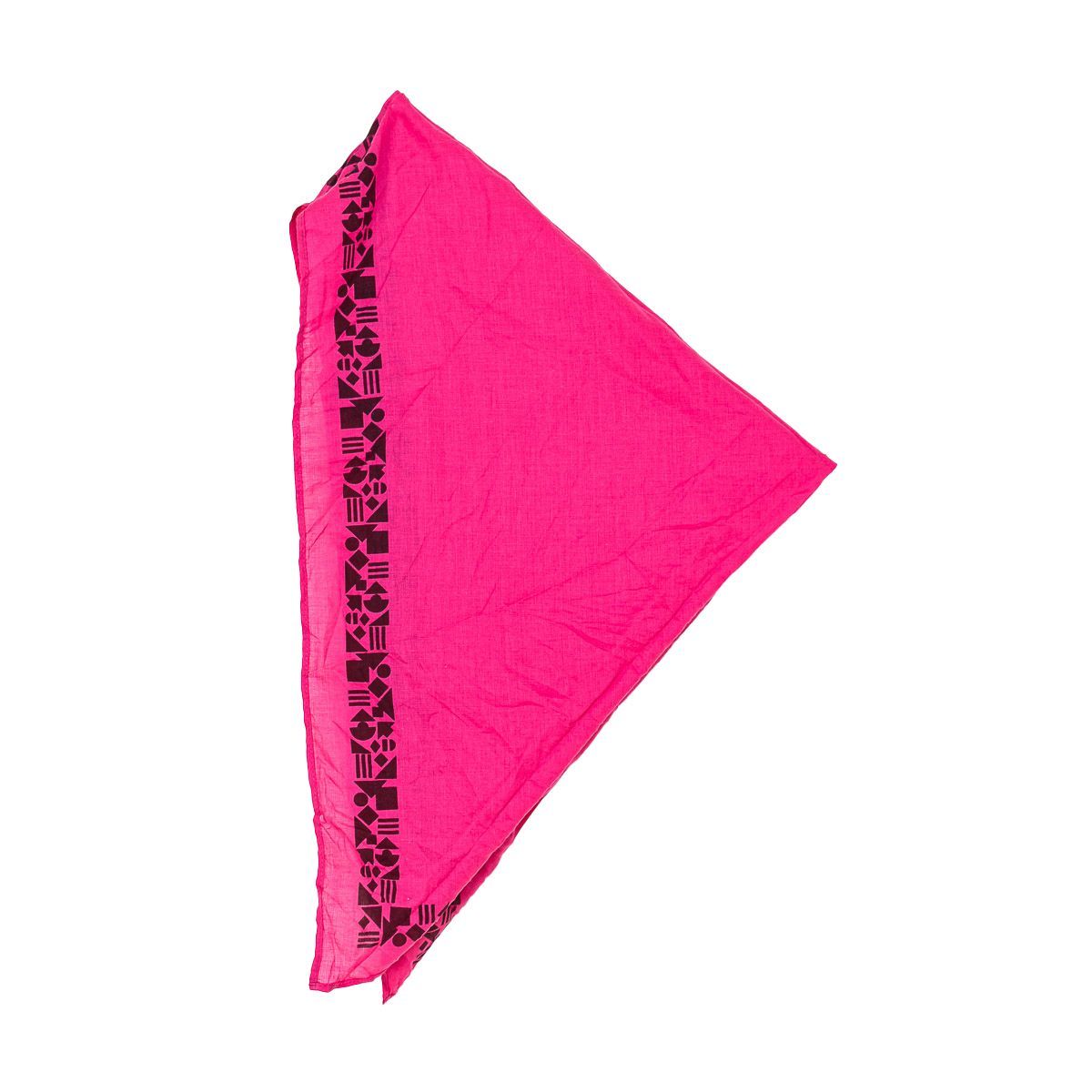 Geometrisch bedrucktes Baumwoll-Bandana
