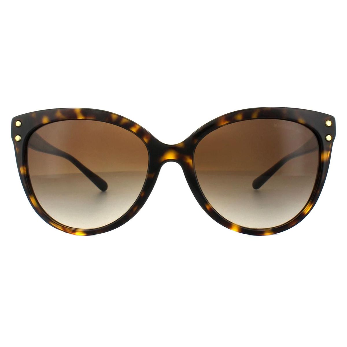 Cat-Eye-Sonnenbrille mit Nietenverzierung