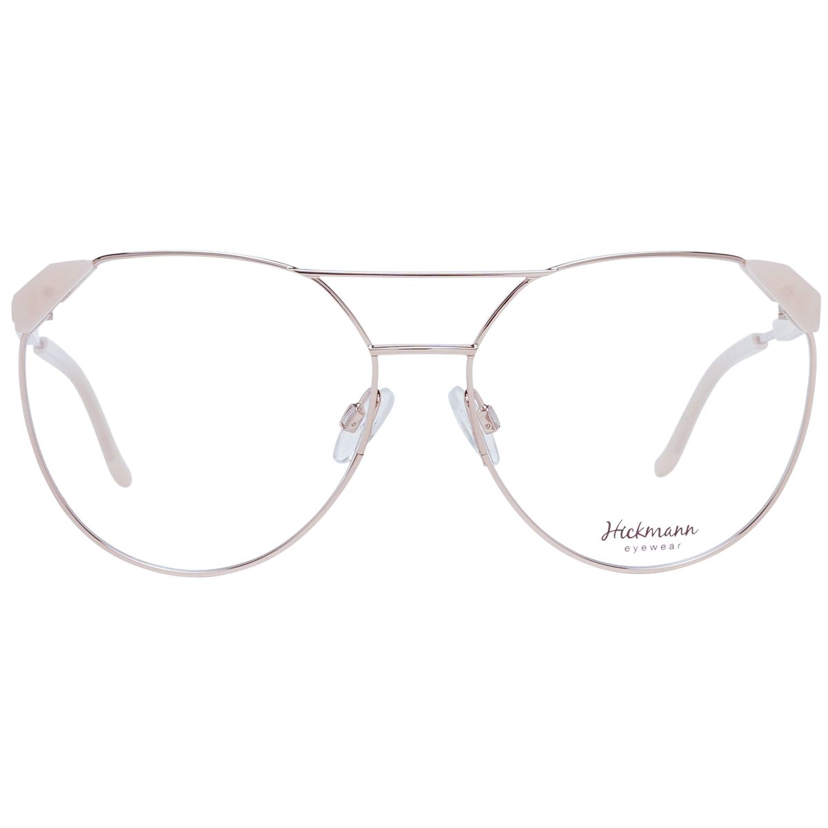 Elegantes Brillengestell in Roségold