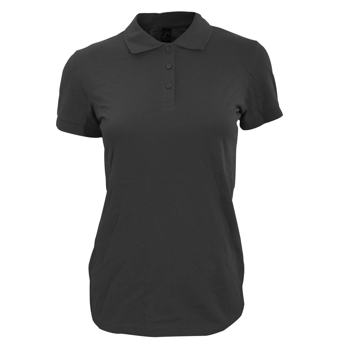 Tailliertes Piqué-Poloshirt aus Baumwolle