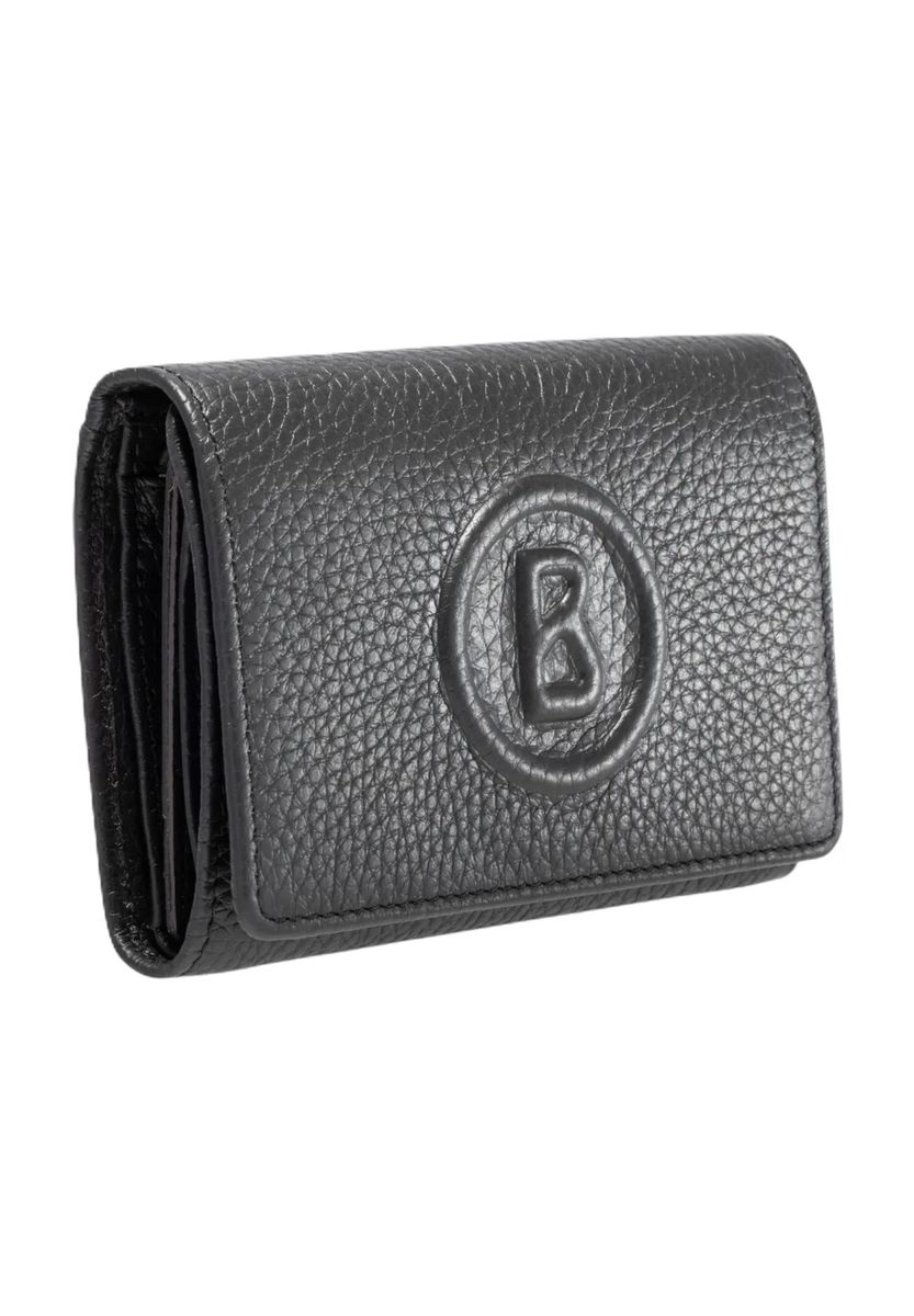 Elegante Brieftasche aus genarbtem Leder