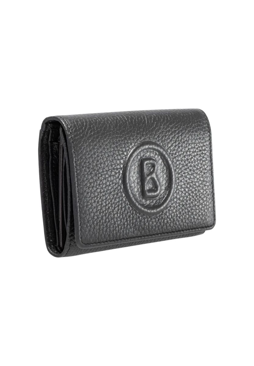 Elegante Brieftasche aus genarbtem Leder