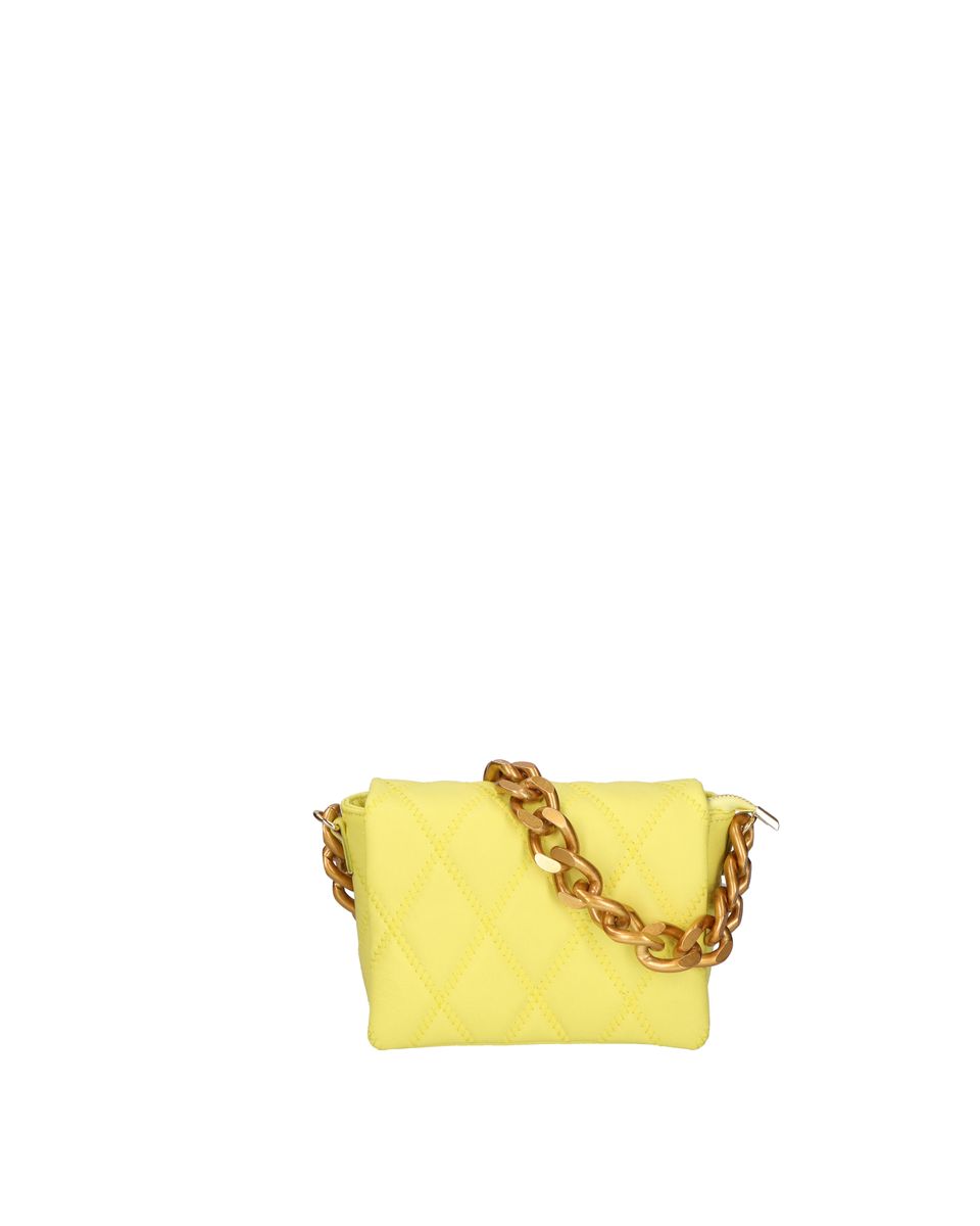 Gesteppte Handtasche mit Kettengriff