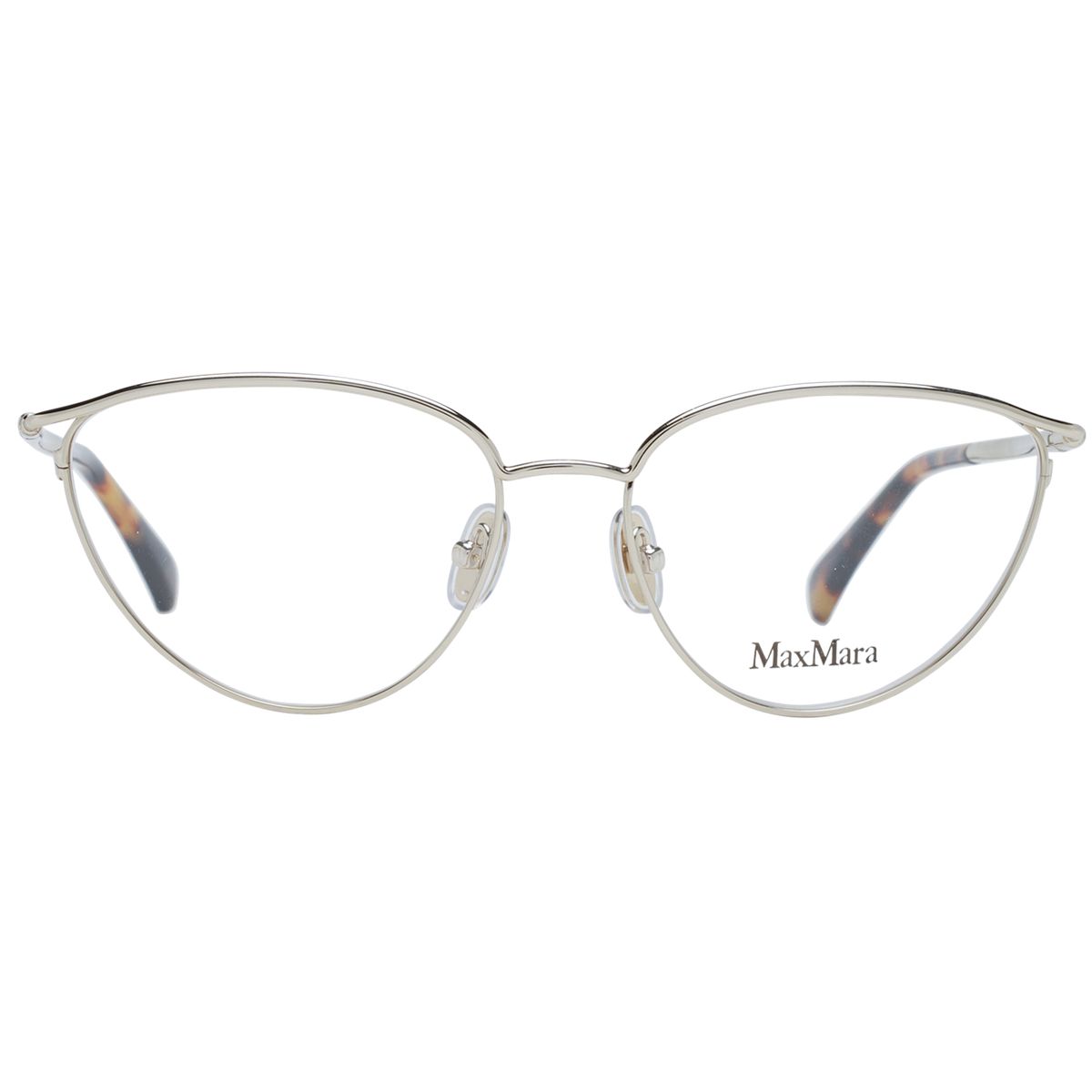 Elegante Cat-Eye Metallbrille