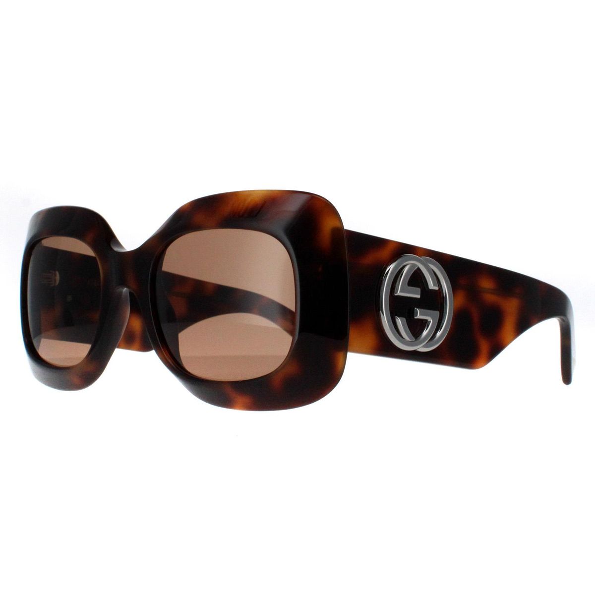 Markante Quadratische Oversized Sonnenbrille