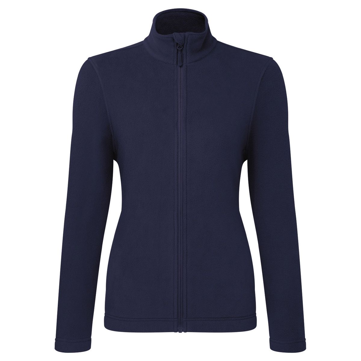 Recycelte Microfleece-Jacke mit Reißverschluss