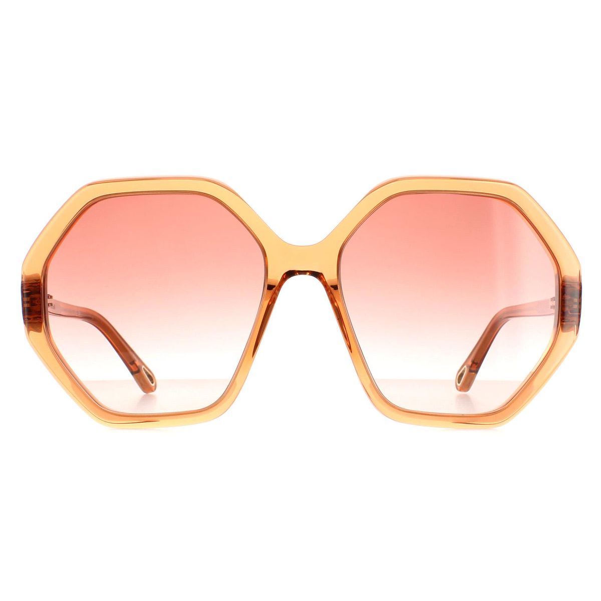 Oversized Geometrische Sonnenbrille mit Farbverlauf