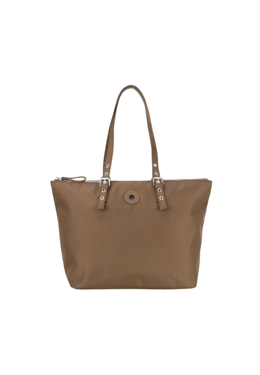 Minimalistischer Shopper mit Schnallendetails