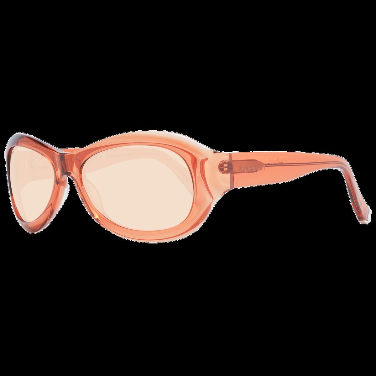 Transparente ovale Sonnenbrille