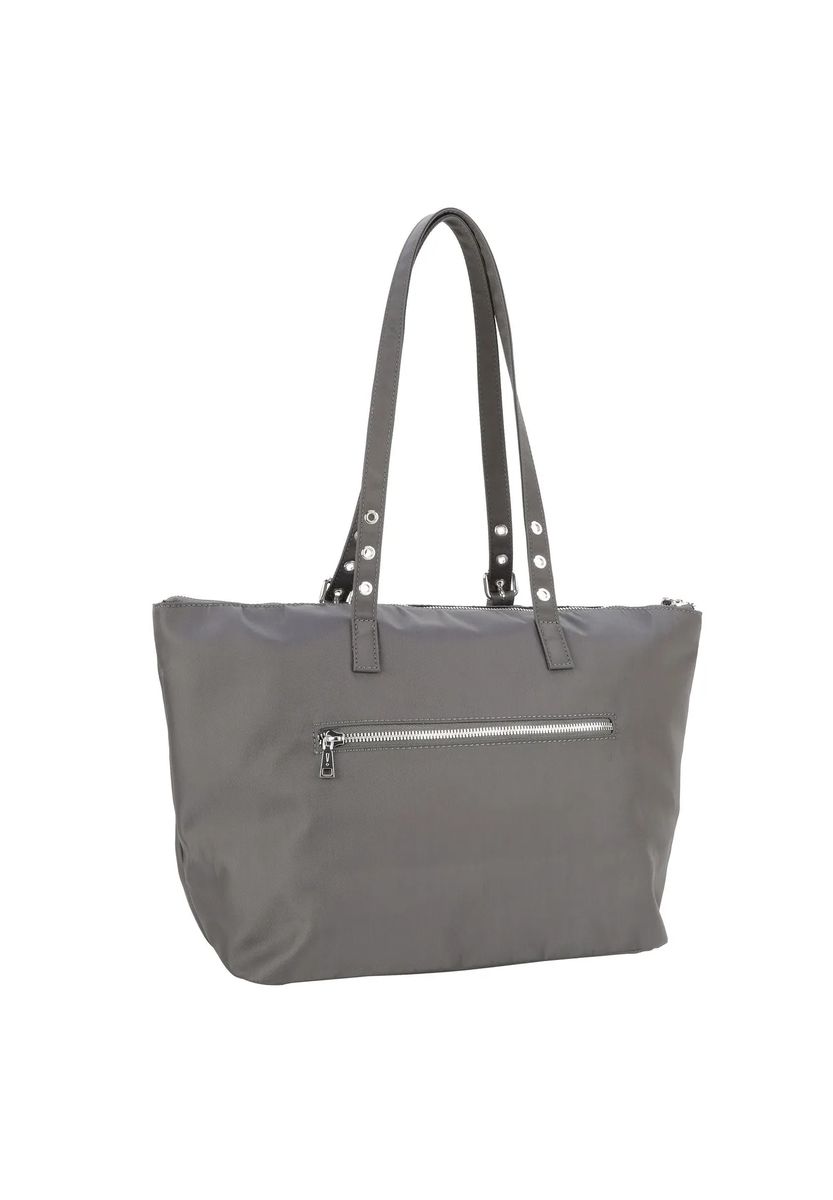 Elegante minimalistische Nylon-Einkaufstasche