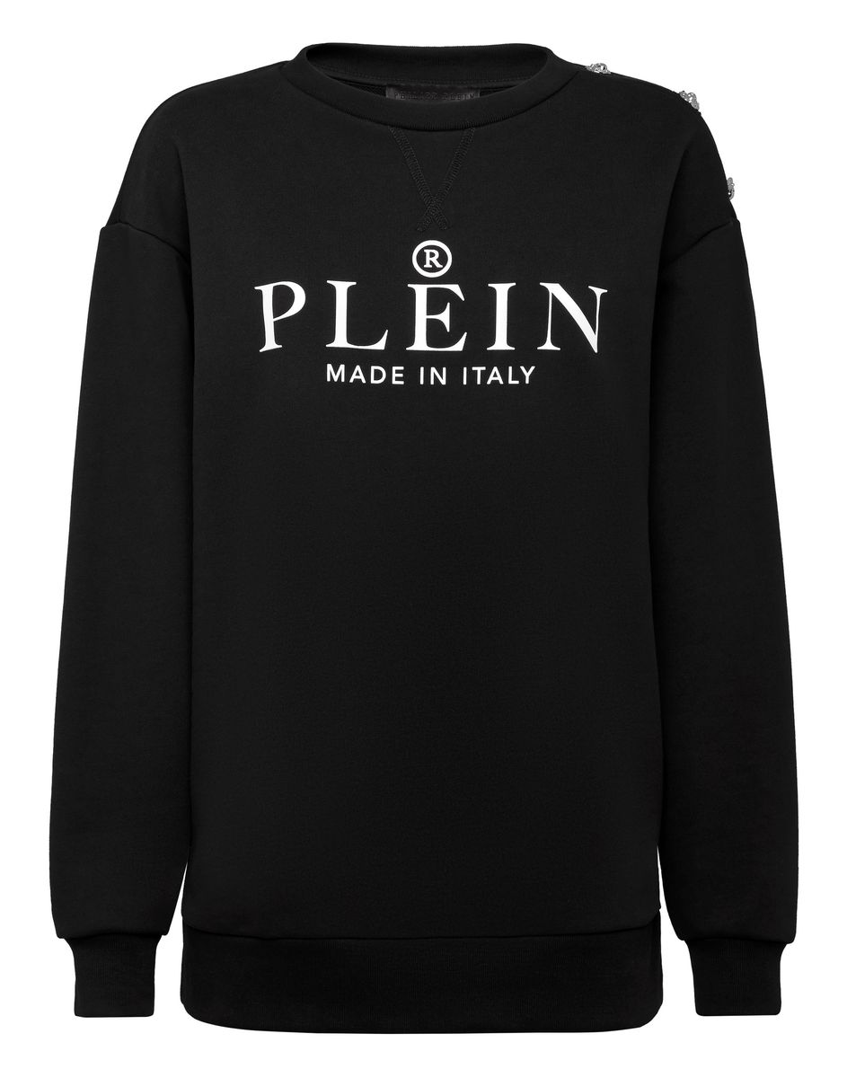 Oversize-Sweatshirt mit markantem Logo-Print