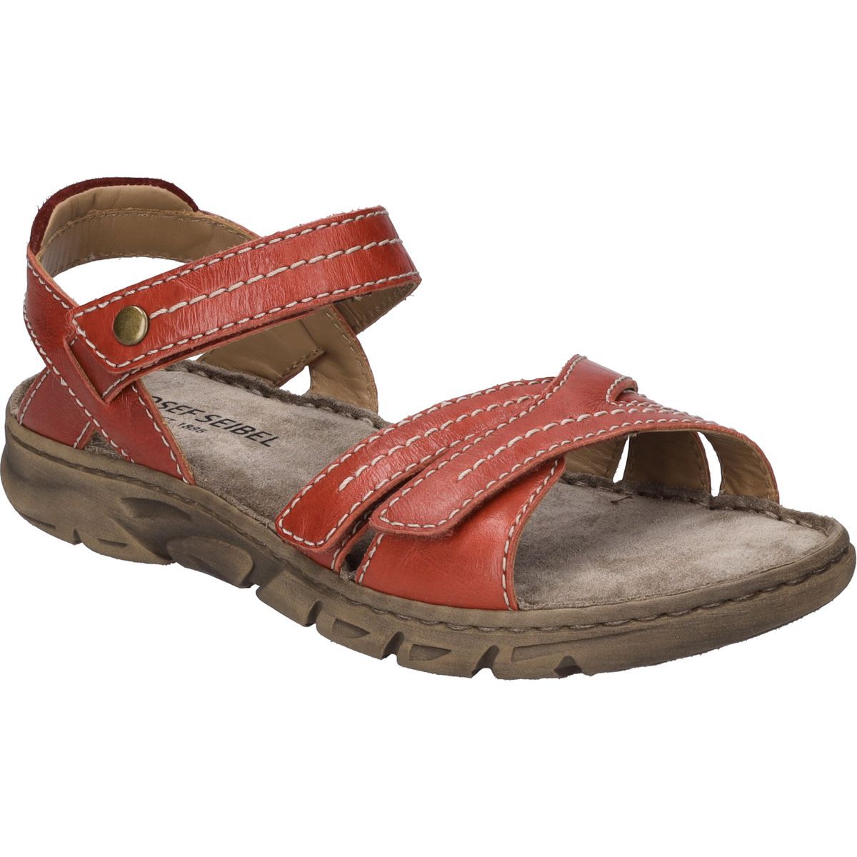 Handgenähte Leder Komfort-Sandalen