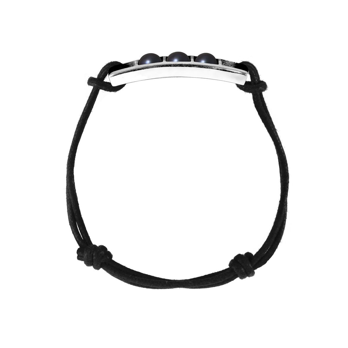 Verstellbares Unisex Perlen-Kordelarmband