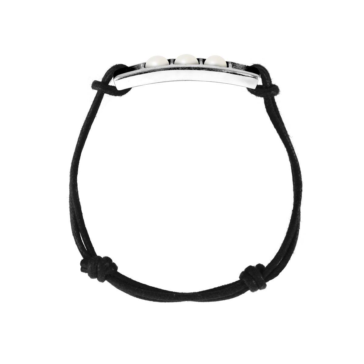 Verstellbares Unisex Perlen-Kordelarmband