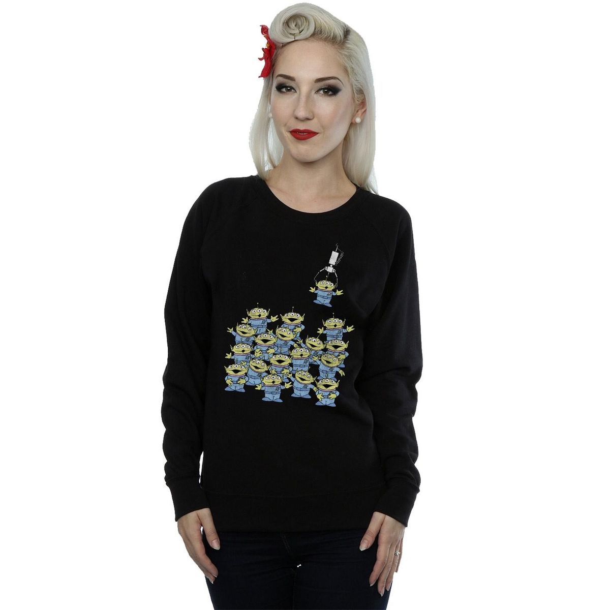 Disney - "Toy Story The Claw" Sweatshirt für Damen (Schwarz)