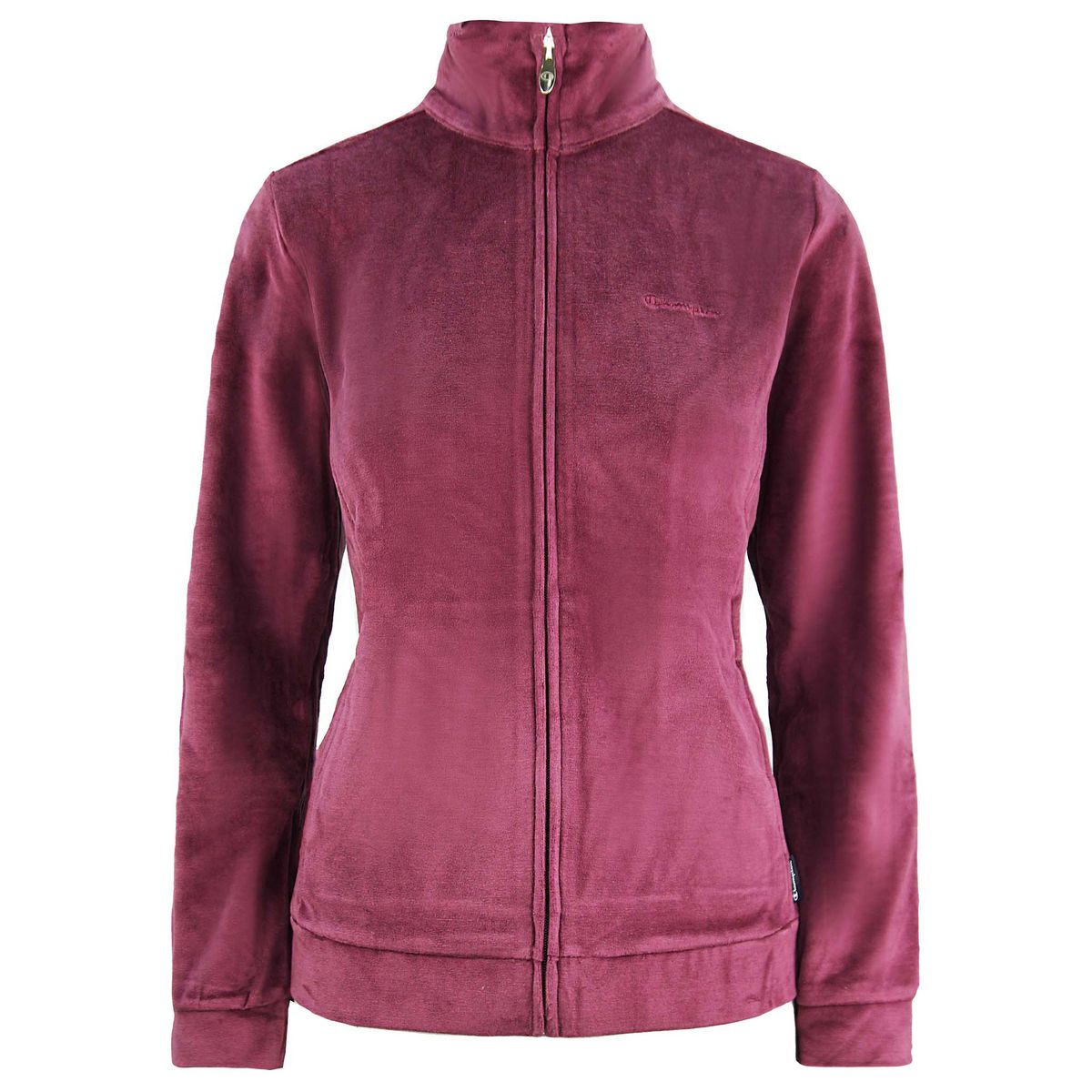 Trainingsjacke aus Velours-Fleece