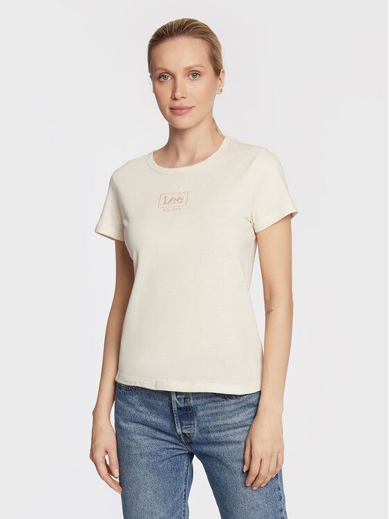 Essentielles Baumwoll-T-Shirt mit Logobox