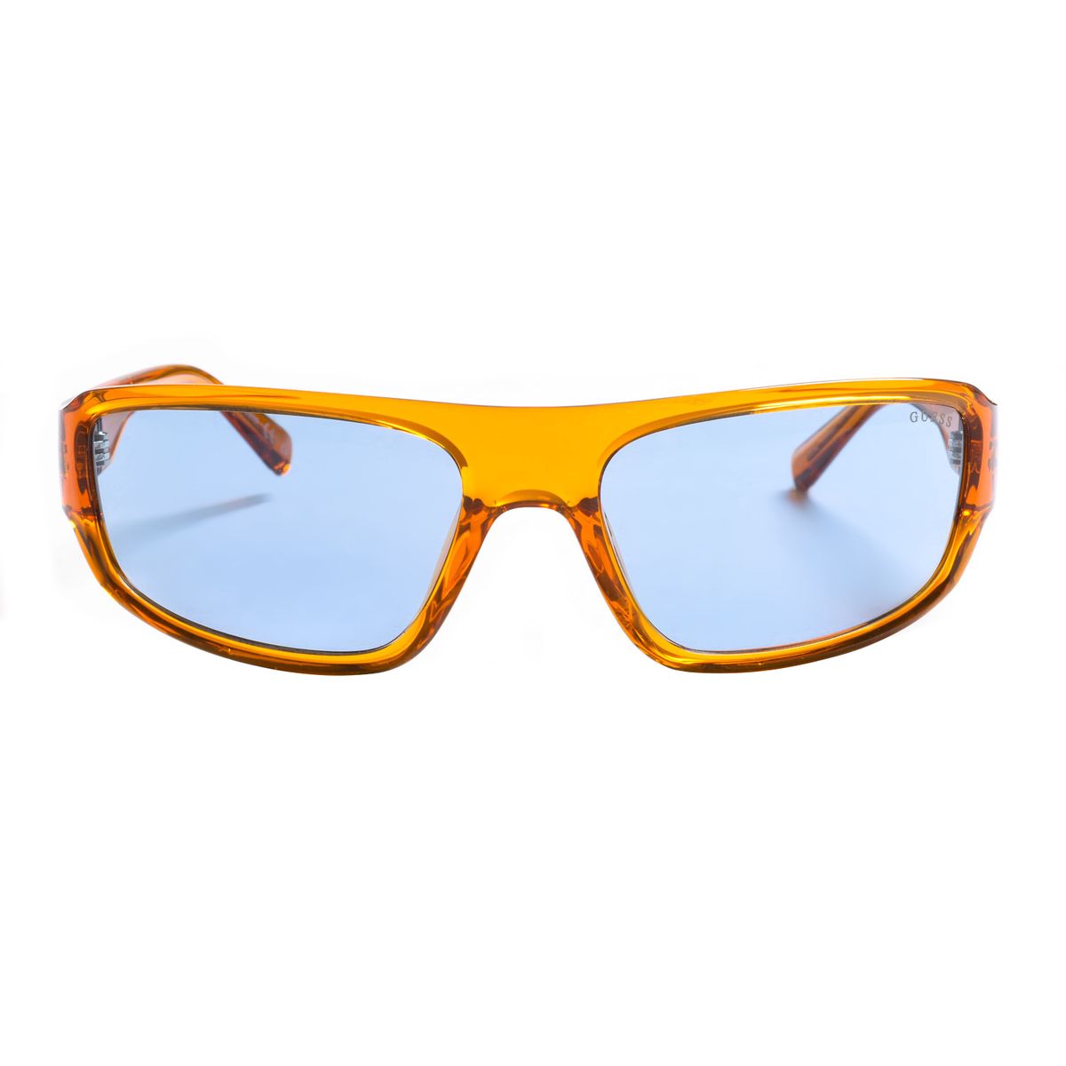 Futuristische Rechteckige Sonnenbrille aus Acetat