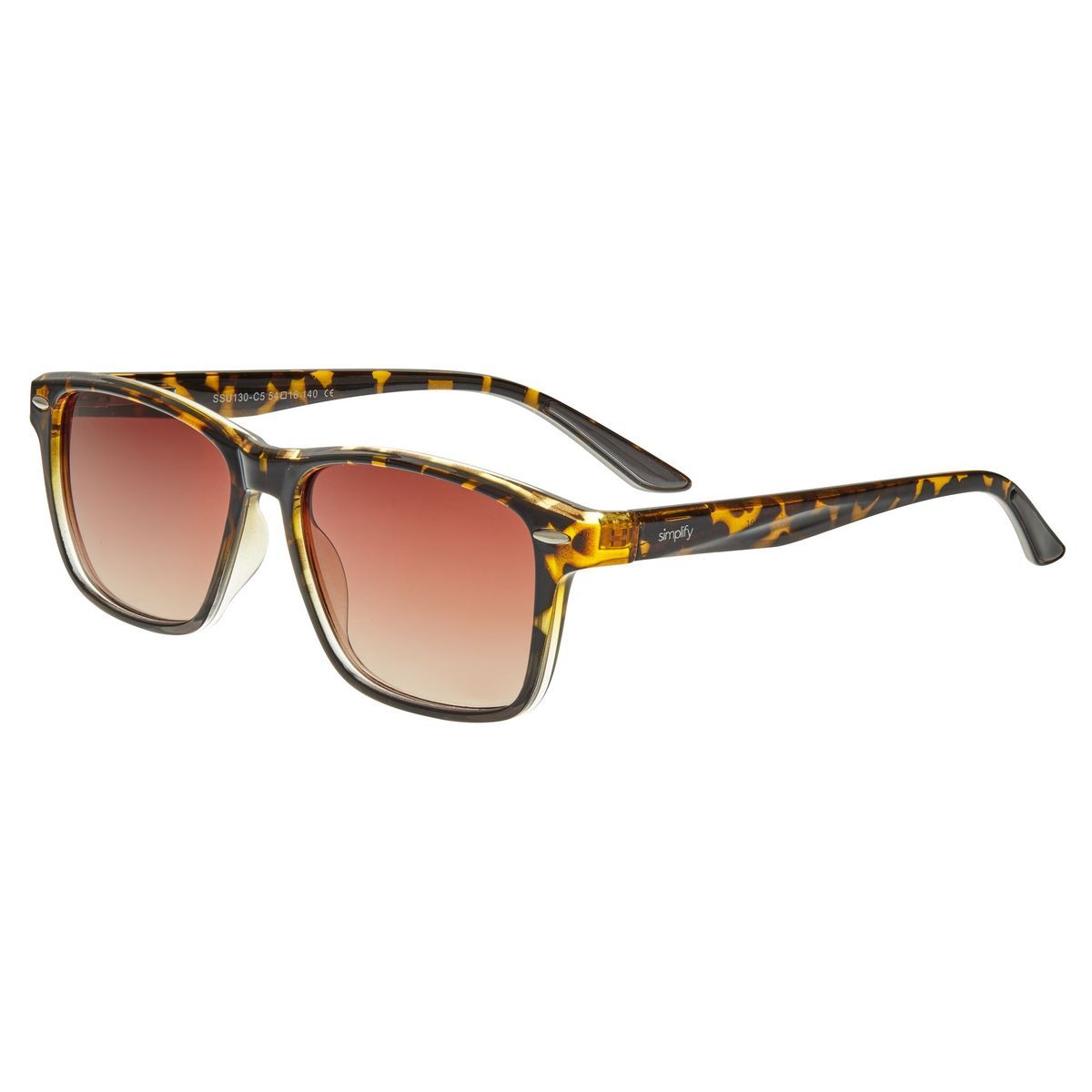 Polarisierte Wilder Sonnenbrille im Wayfarer-Stil