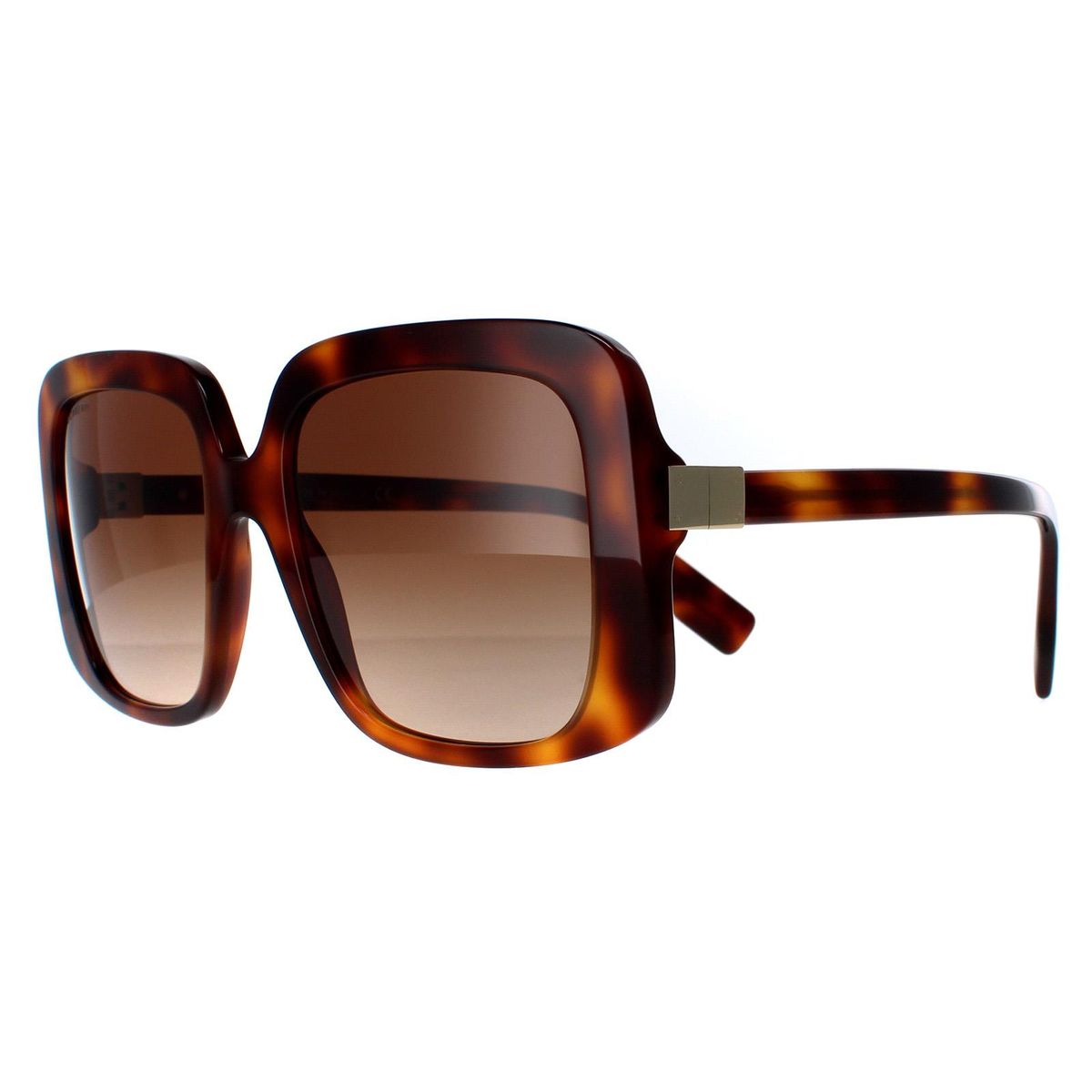 Übergroße quadratische Acetat-Sonnenbrille