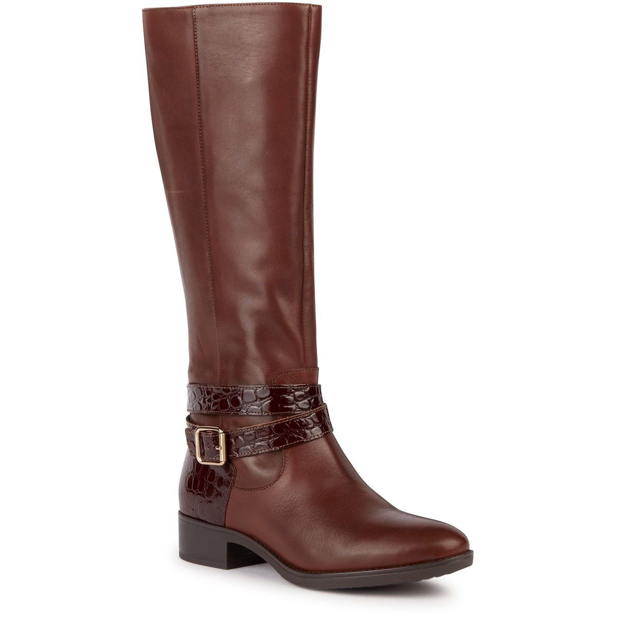 Elegante kniehohe Reiterstiefel